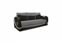 Rafi 3-as kanapé 3.kép fekete-szürke